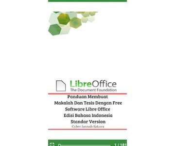 Panduan Membuat Makalah Dan Tesis Dengan Free Software L i b r e O f f i c e Bahasa Indonesia Standar Version